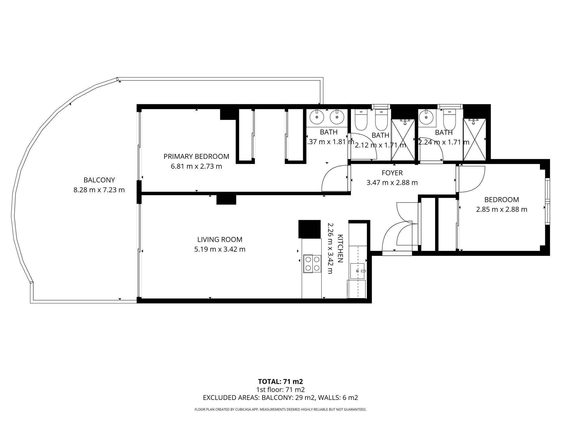 Appartement El Higueron, Fuengirola - El Higueron - Appartement | 24