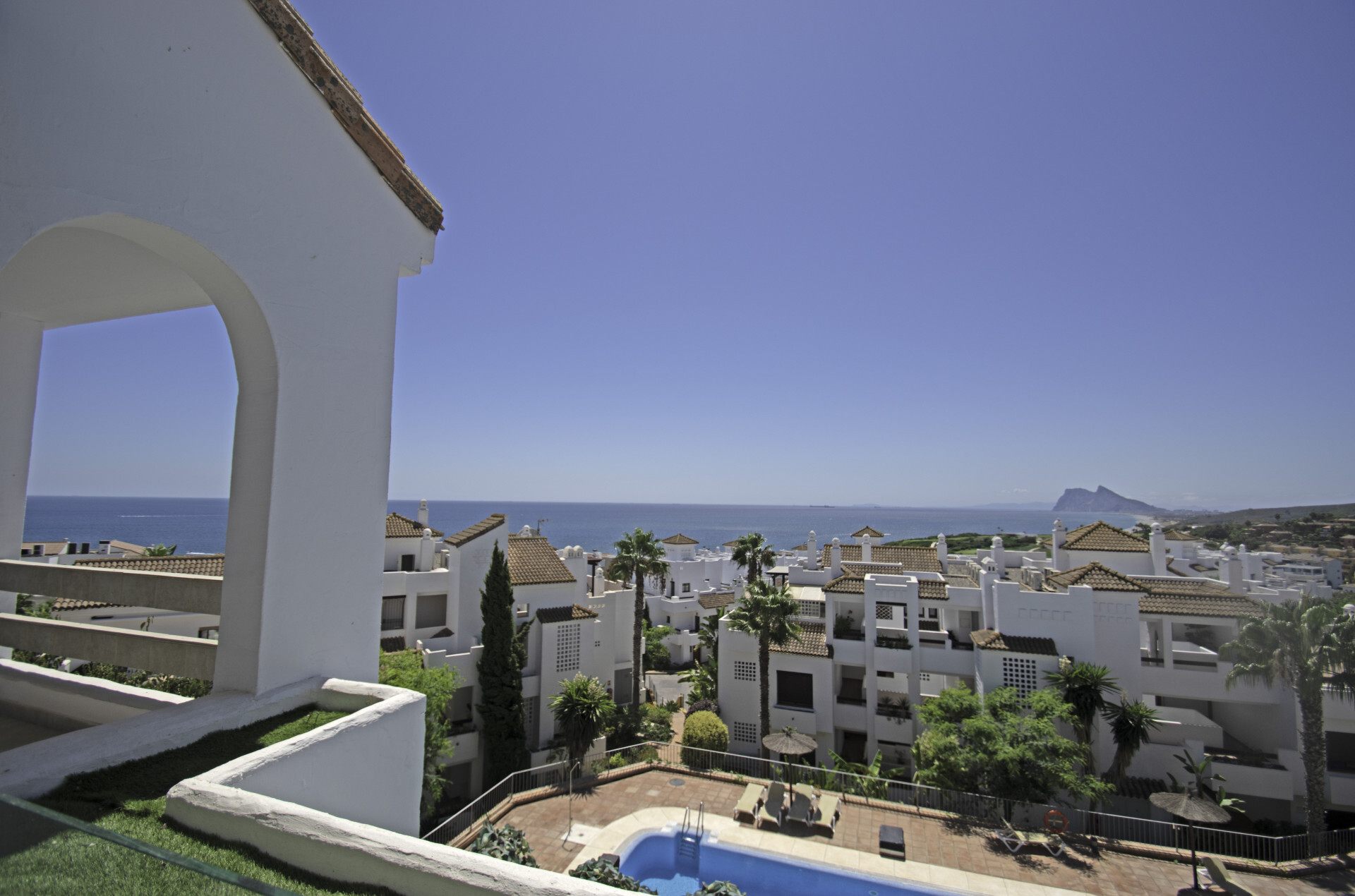 Ruim Penthouse met Prachtig Uitzicht over Zee, La Hacienda Golf en Gibraltar. - Alcaidesa Costa - Penthouse | 6