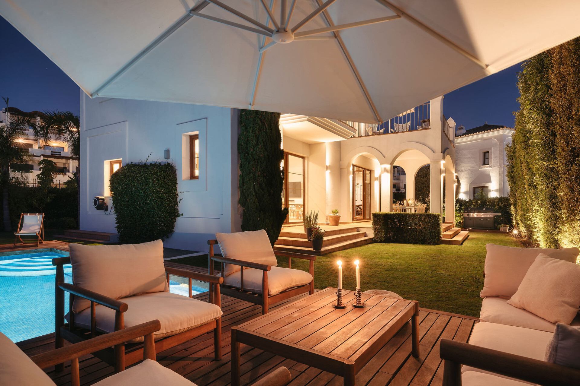 Gerenoveerde villa met zeezicht, privézwembad en mediterrane tuin in Estepona - Estepona Oost - Villa | 26